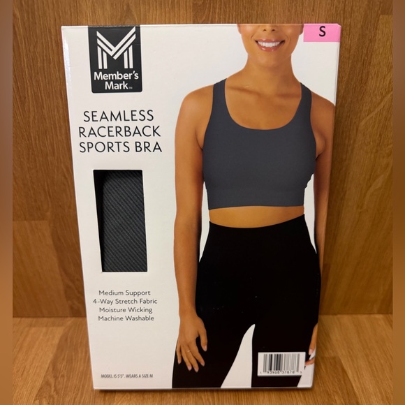 Member's Mark Other - Women’s Seamless Racerback Sports Bra Size S (NWT)